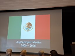 Projekt gegen Blindheit in Mexiko